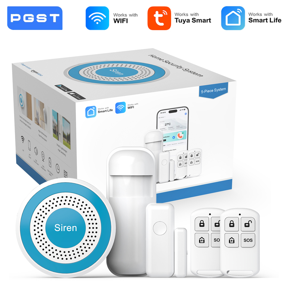 Diy Home Automation System - PGST WiFi Smart Life alarma sistema