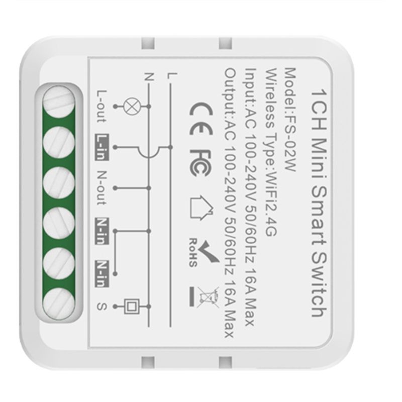 Home Automation Diy Projects - Interruptor inteligente WiFi ABJI-Tuya para Alexa,