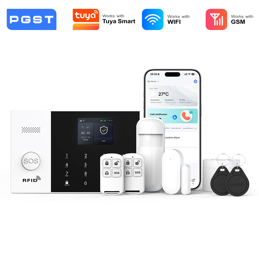 Diy Home Automation System - PGST kit alarma seguridad antirrobo WiFi