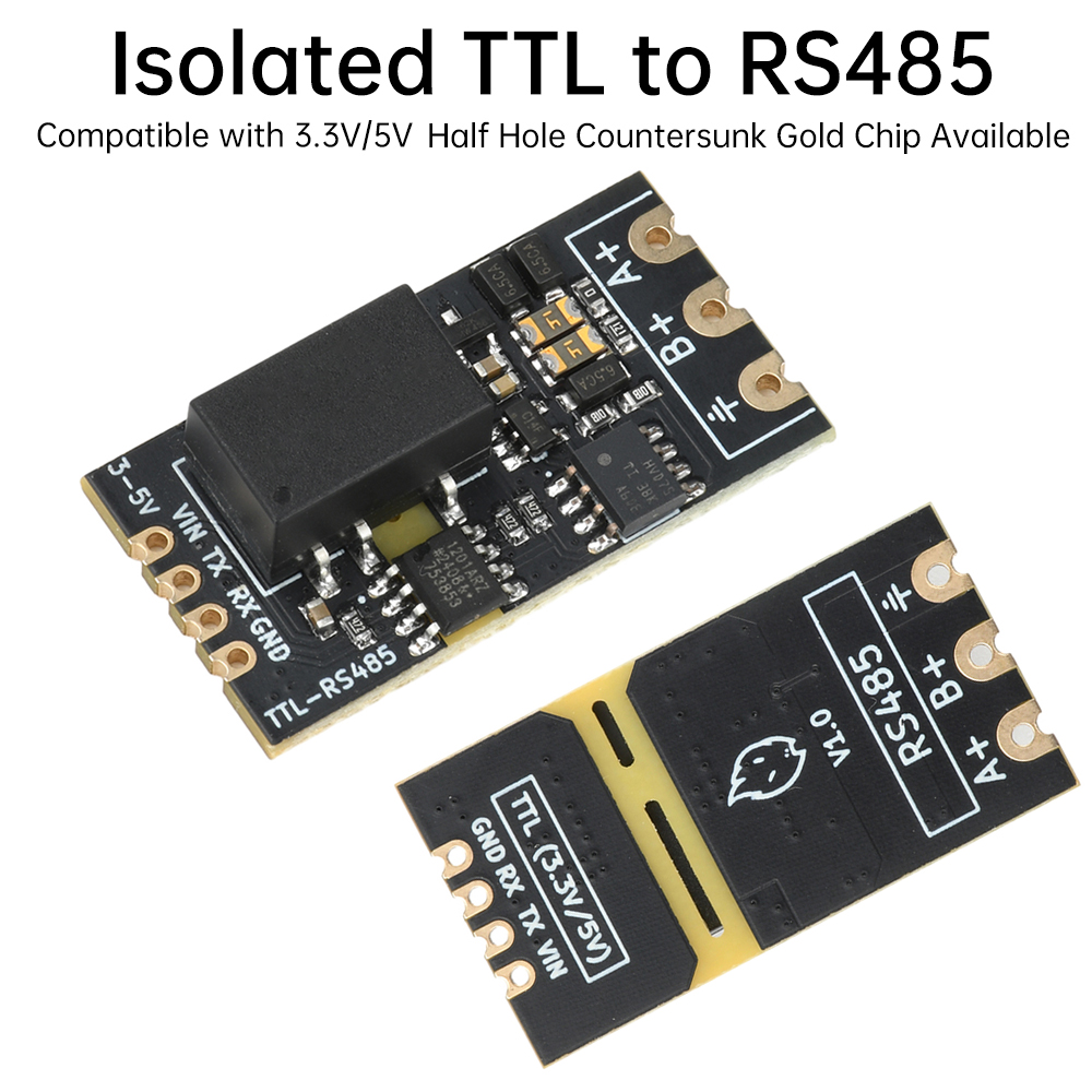 Shelly Relay Module - Módulo convertidor TTL a RS485 aislado,