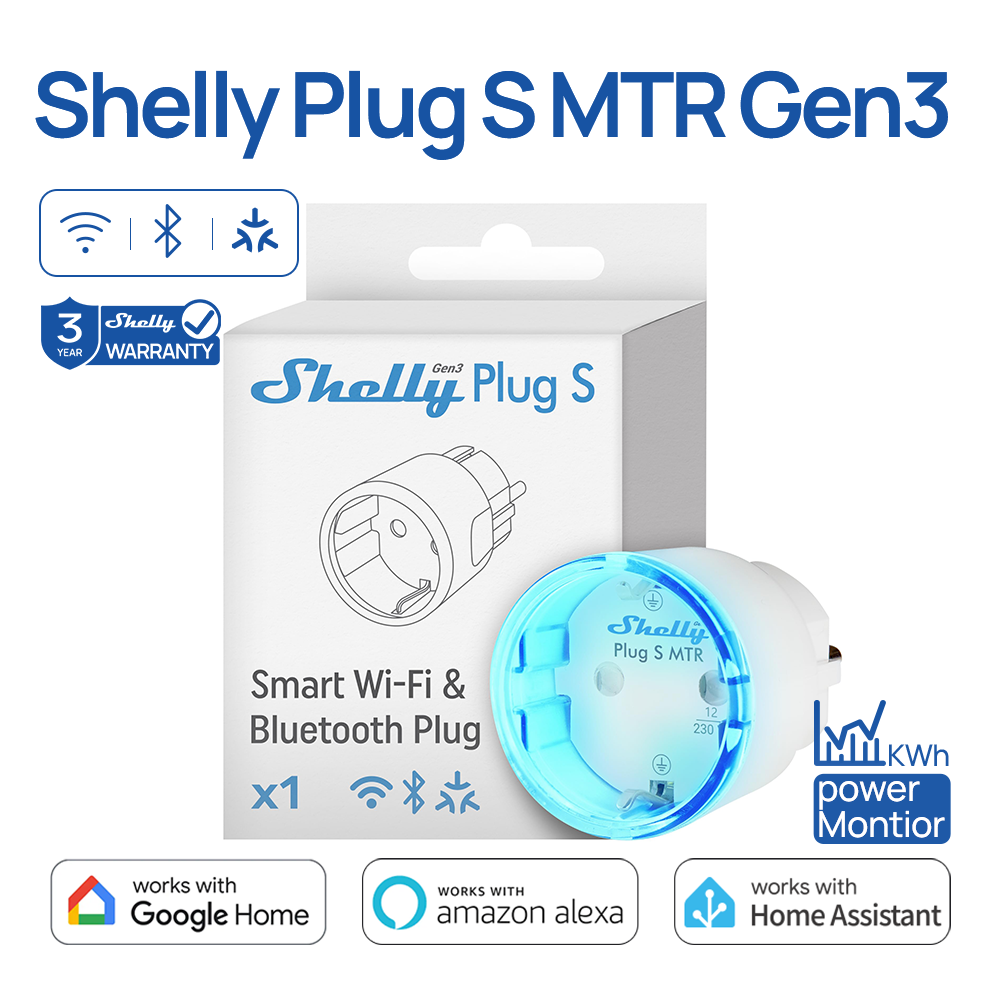 Enchufe Inteligente Shelly Plu - Shelly Relay Module reseña y precio