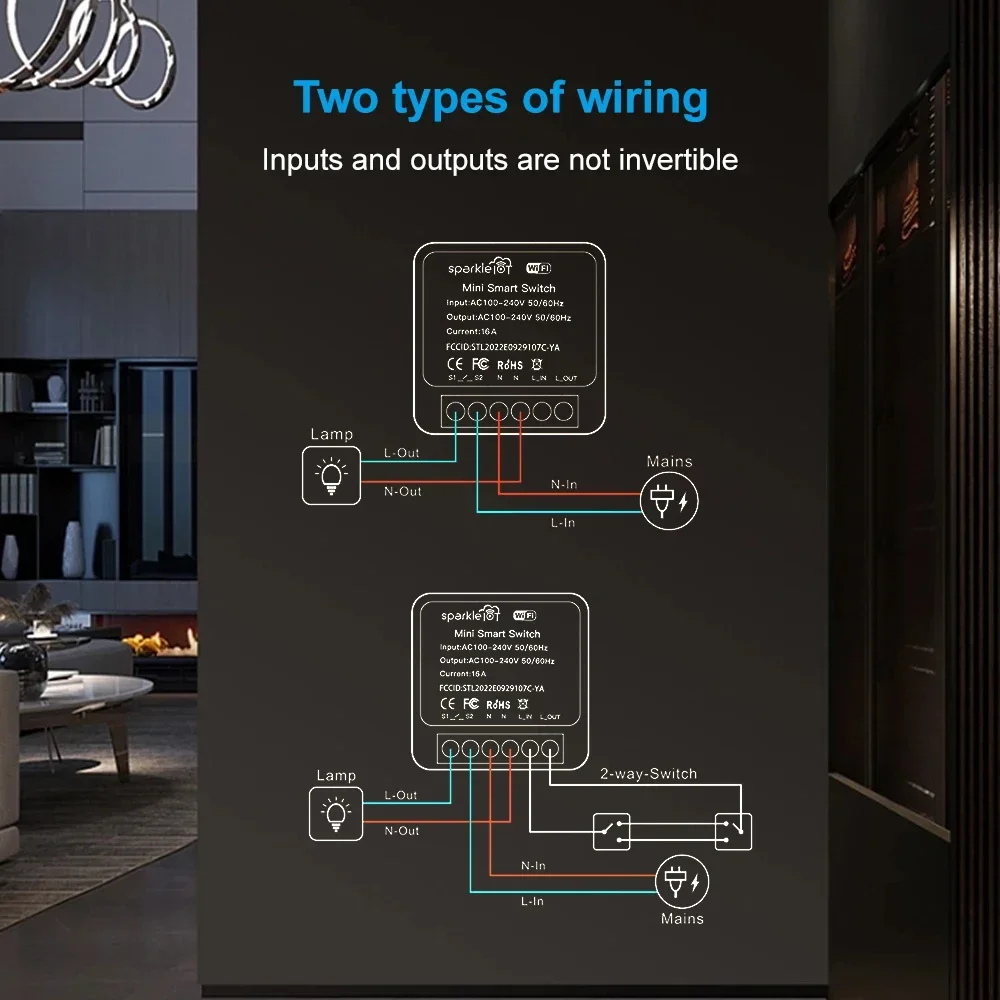 Interruptor Inteligente WIFI 1 - Diy Home Automation System reseña y precio