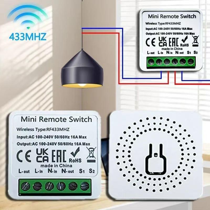 Interruptor Inteligente RF 433 - Diy Home Automation Controller reseña y precio