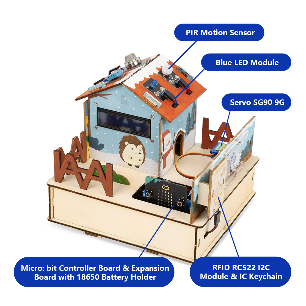 Kit de Aprendizaje ACEBOTT Mic - Diy Home Automation System reseña y precio